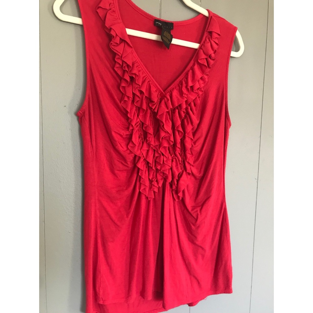 Fun, cute lightweight red shirt